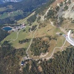 Flugwegposition um 14:18:54: Aufgenommen in der Nähe von Gemeinde, Österreich in 2347 Meter